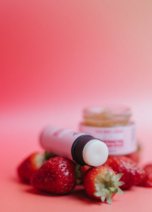 Strawberry Lime Lip Balm