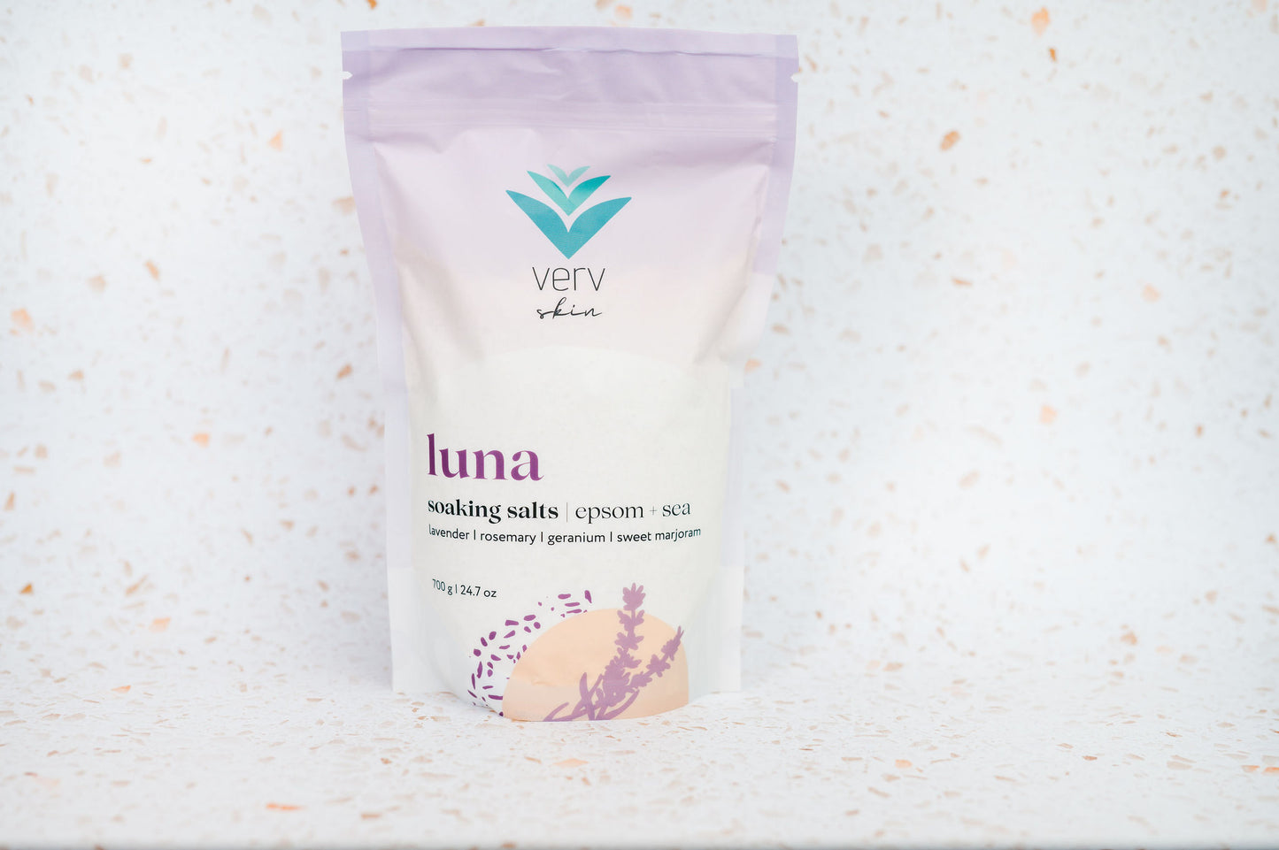 LUNA Soaking Salts | Lavender + Rosemary