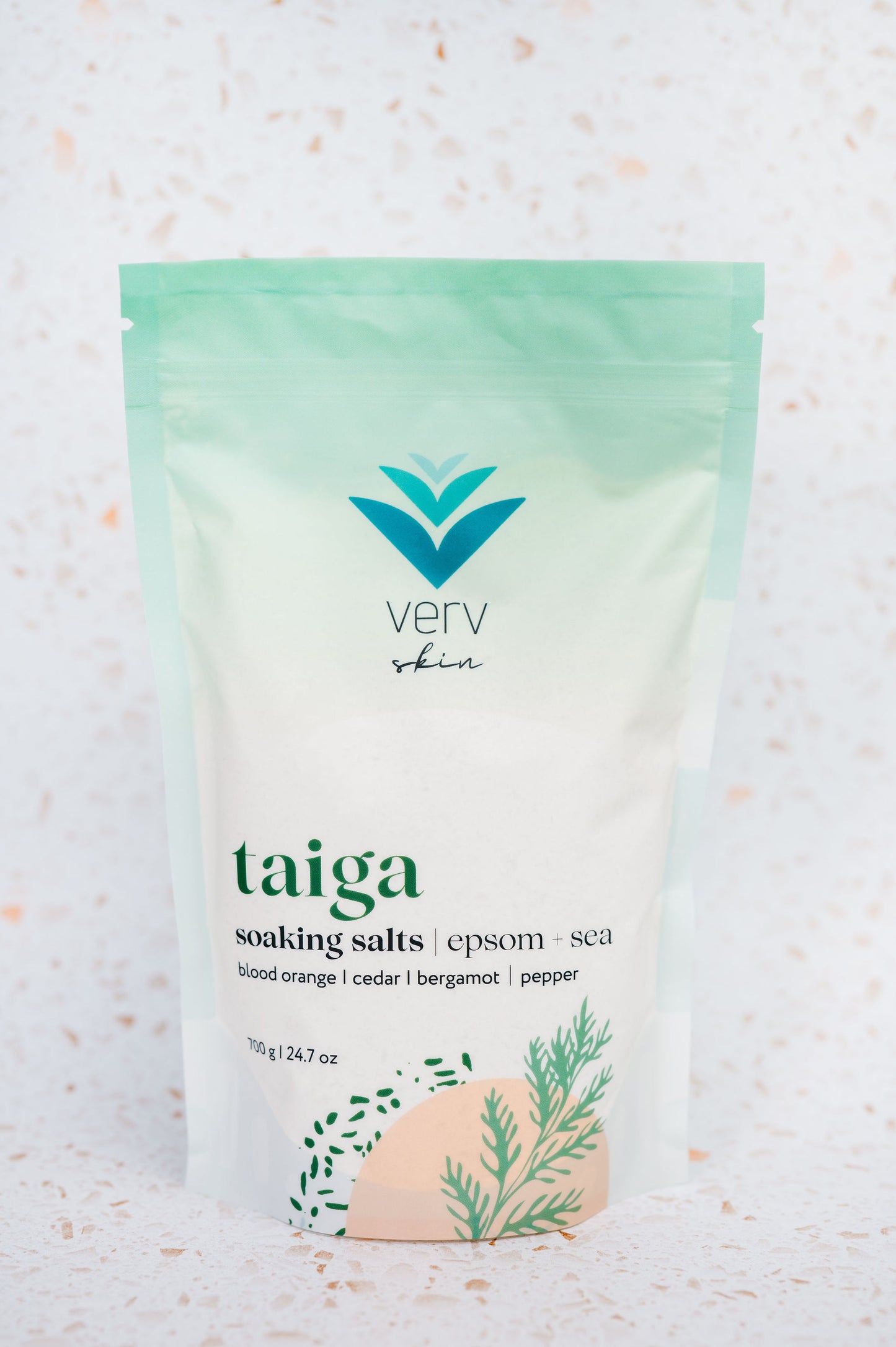 TAIGA Soaking Salts | Cedar + Blood Orange