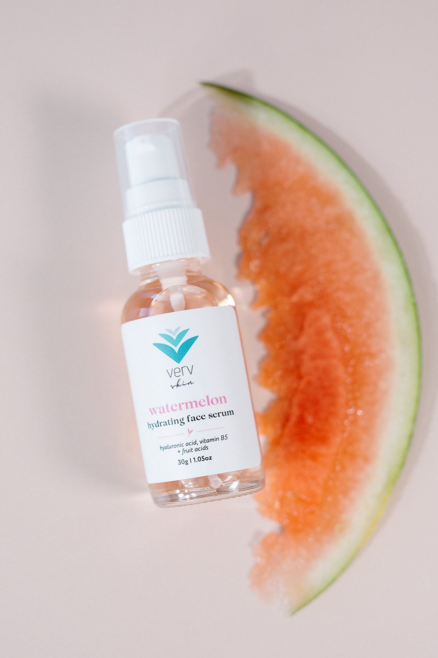 Watermelon Hydrating Face Serum with Hyaluronic Acid + Snow Mushroom