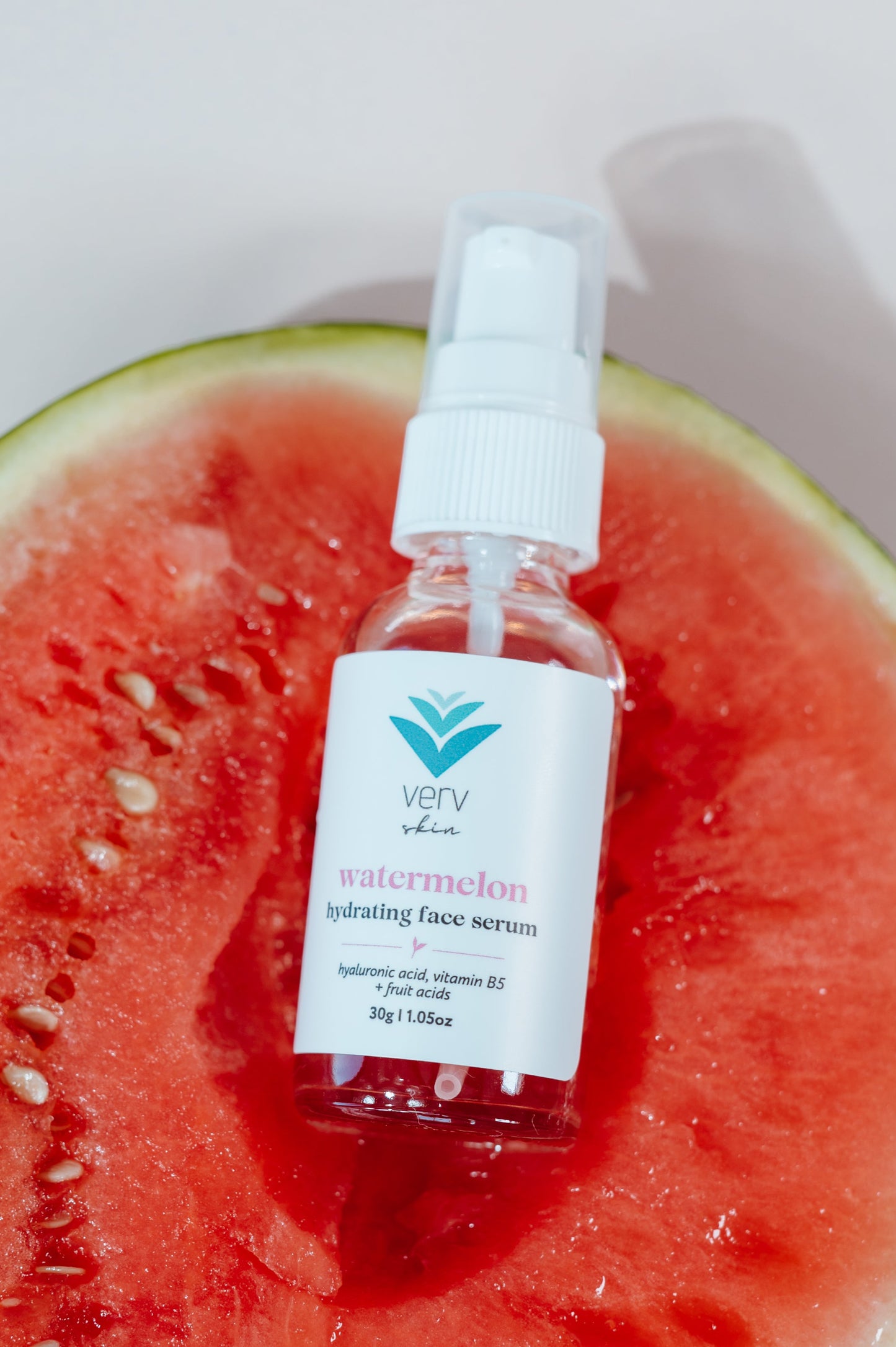 Watermelon Hydrating Face Serum with Hyaluronic Acid + Snow Mushroom