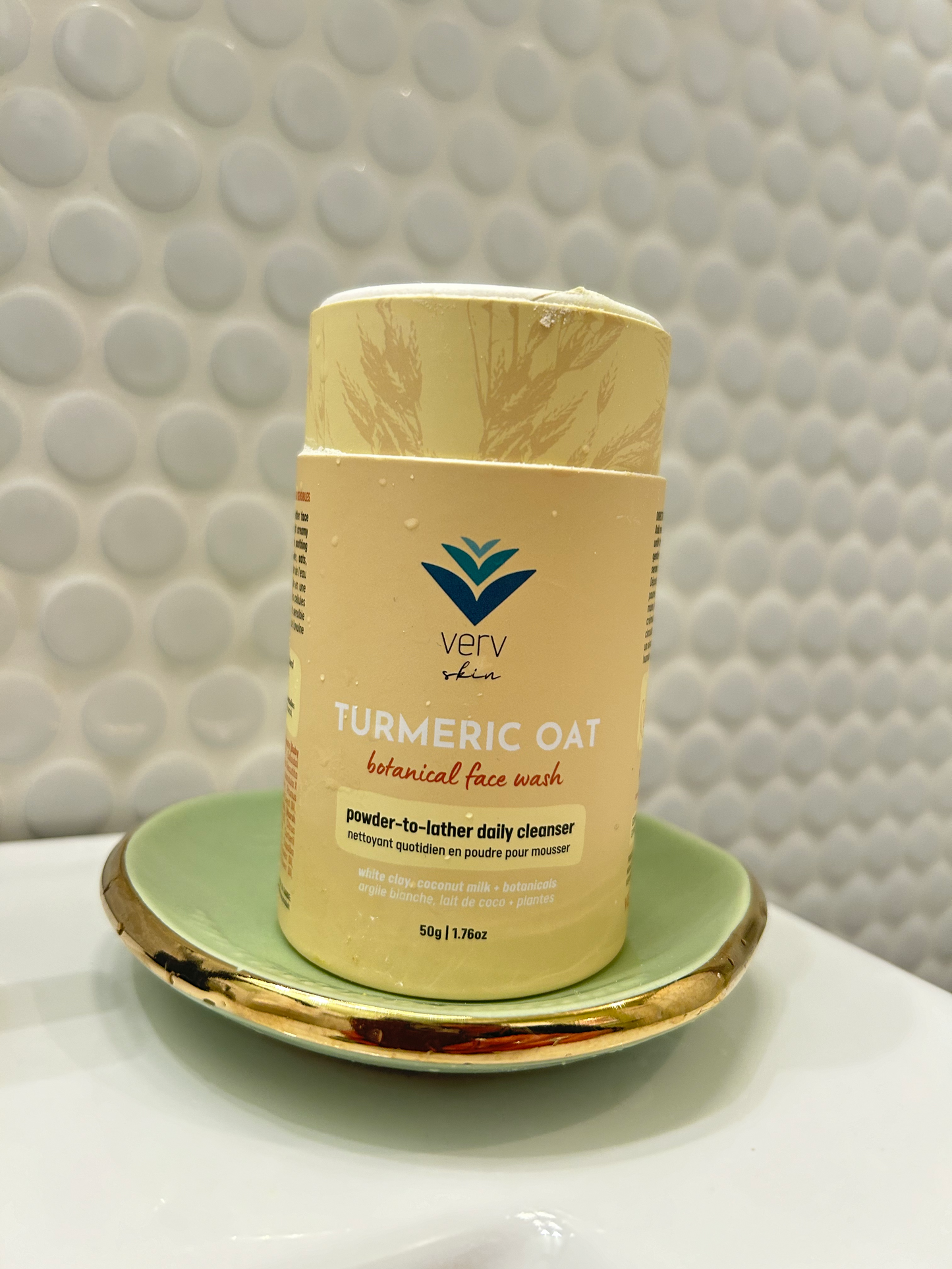 Turmeric Oat Botanical Face Wash (Cleansing Grains)