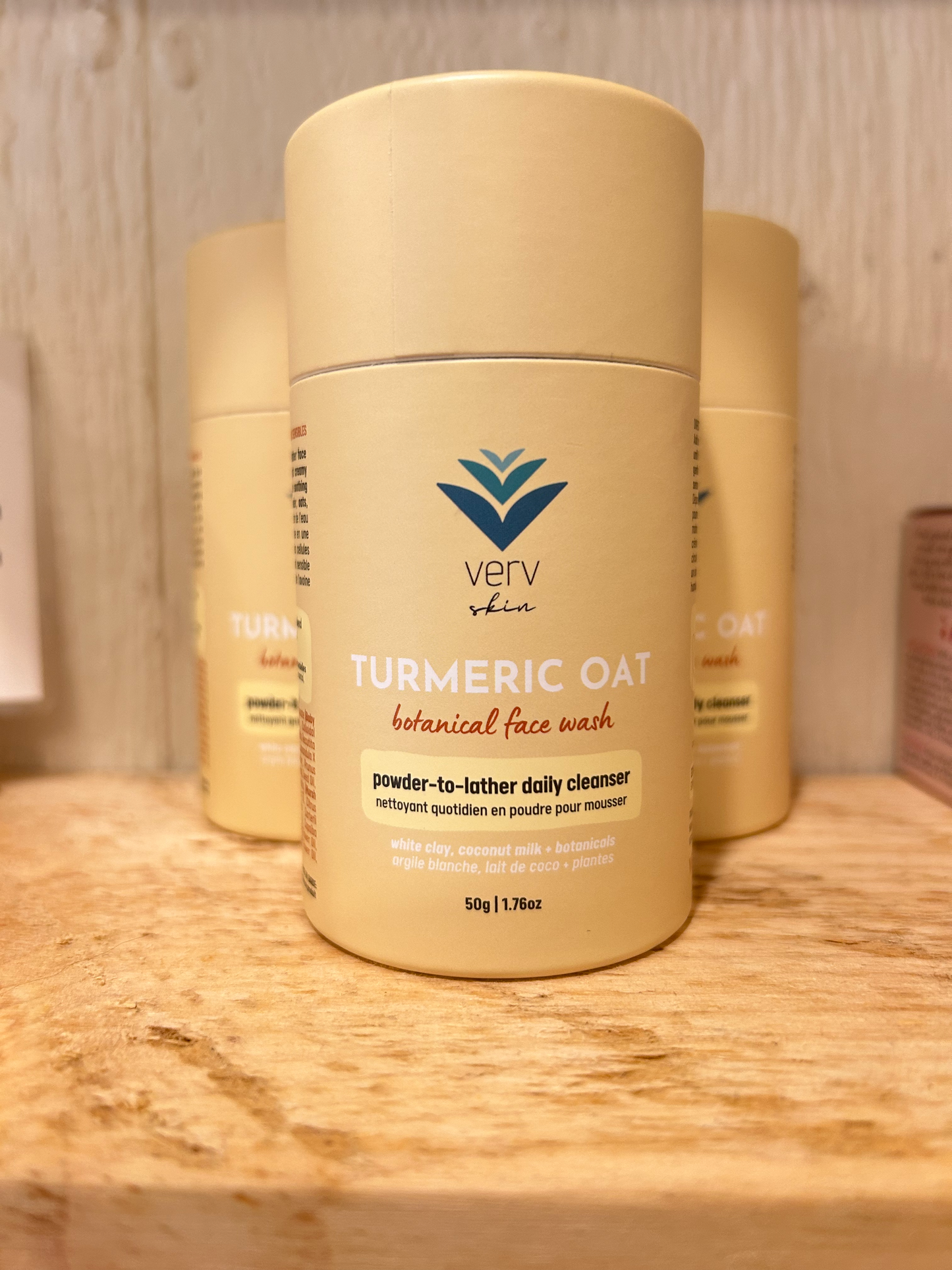 Turmeric Oat Botanical Face Wash (Cleansing Grains)